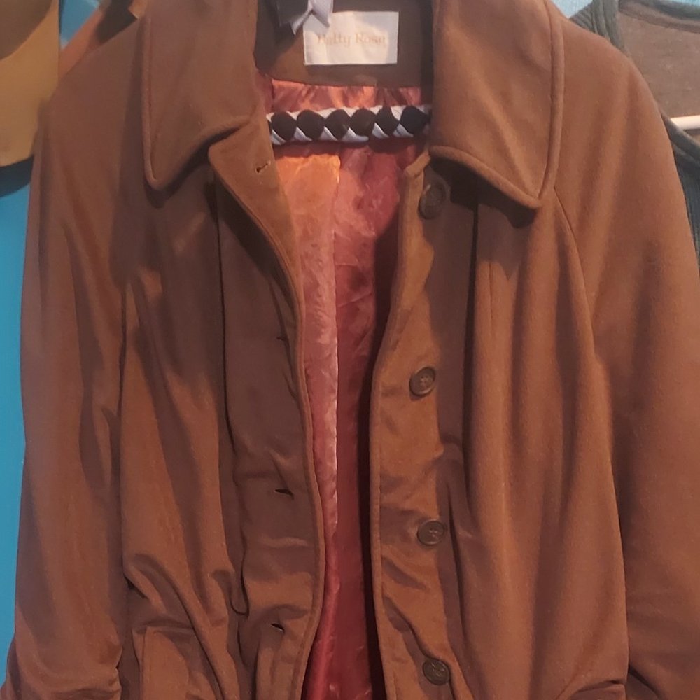 Betty rose  brown coat